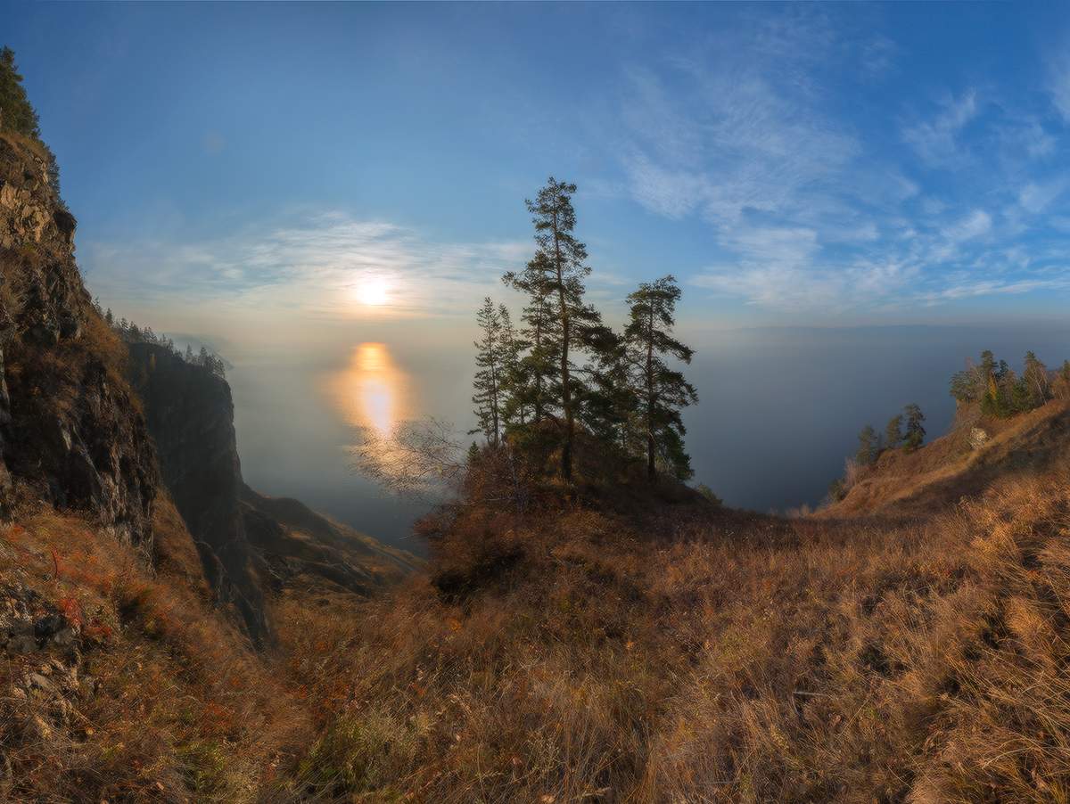 Gemeinsam auf der Insel, auf einer Höhe von.