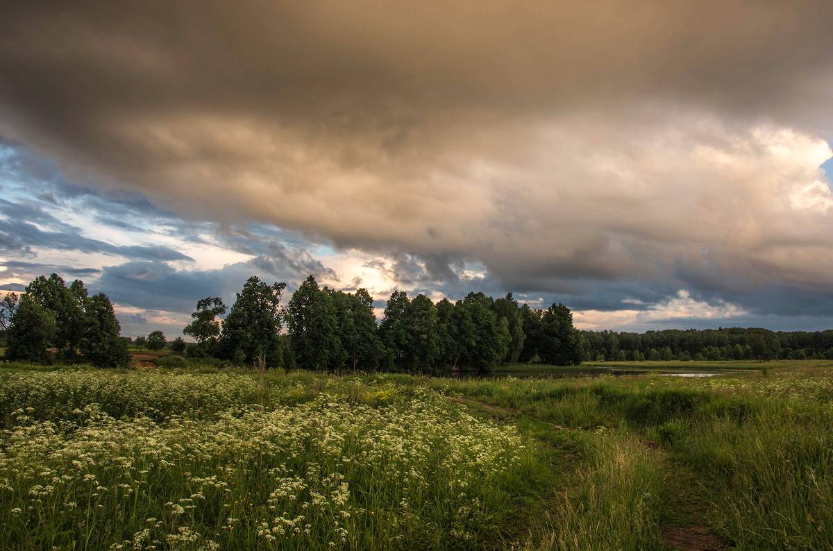 In den Wolken verloren die Sonne Get ...