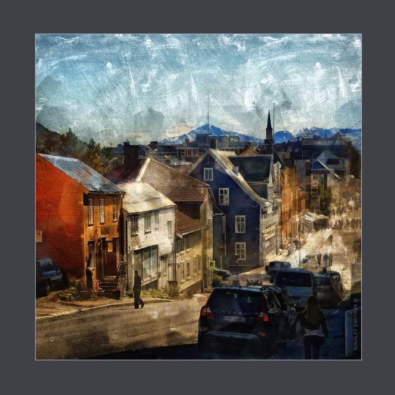 Tromsø. Sommer. Norwegen