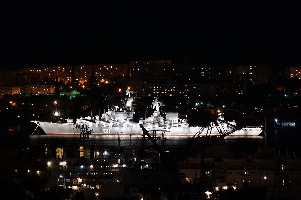 In Sewastopol Bay ...