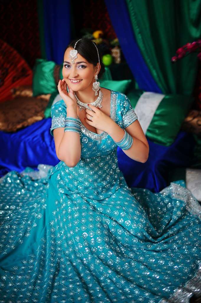 Fotoshooting im Stil von Indien