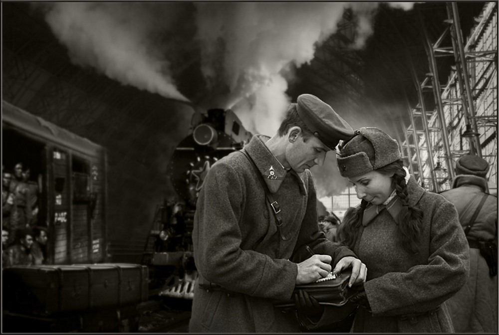 Mir einen Brief schreiben. Feldpostnummer ....