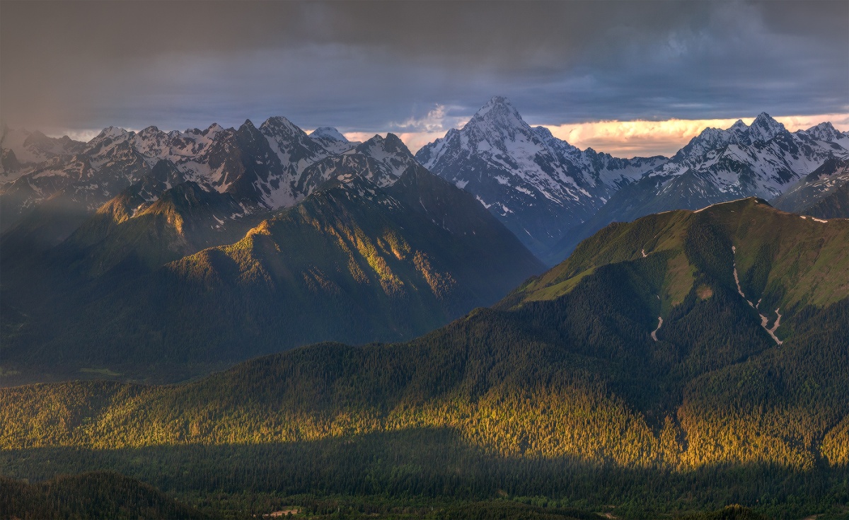 Die Strahlen der Sonne.
