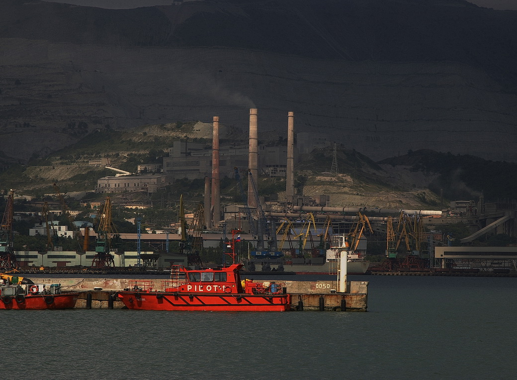 Dramatischen Licht in der Landschaft