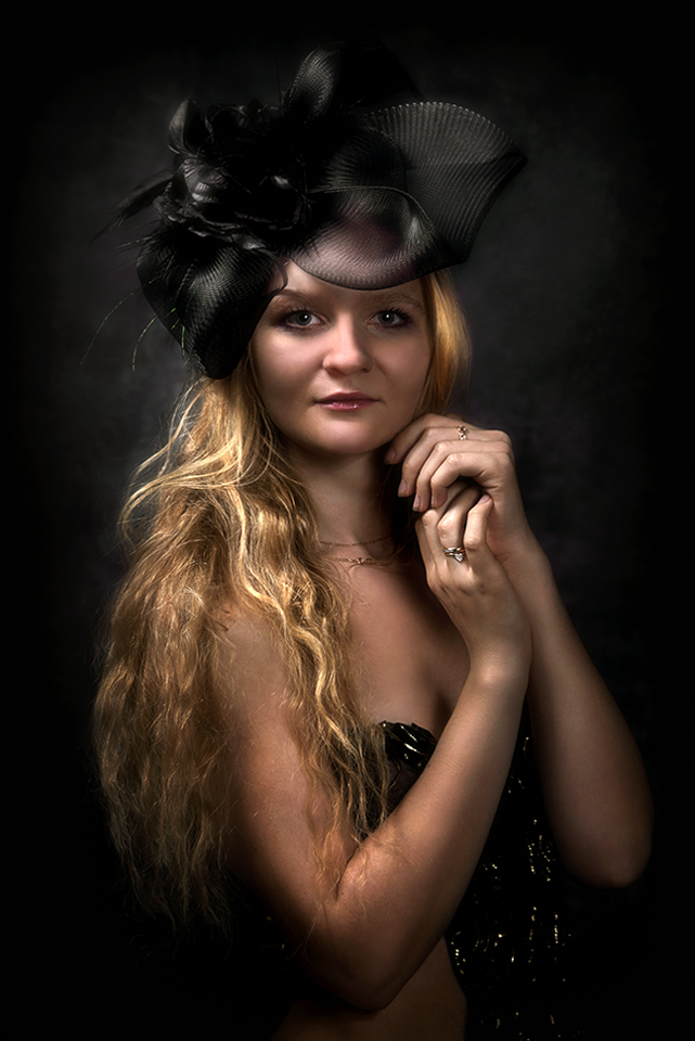 Die Dame mit dem Hut ...