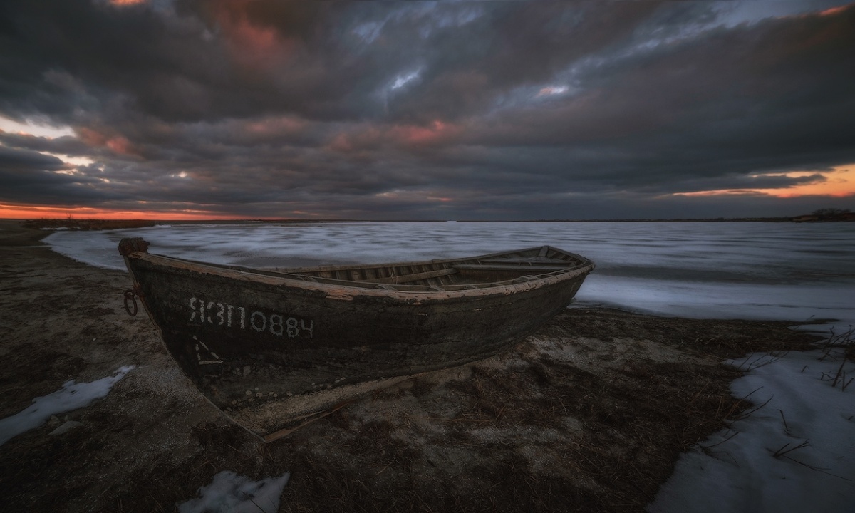 In den gefrorenen Golf