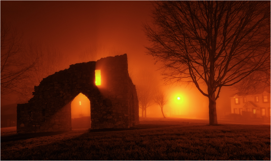 ... Im Licht der Laternen ...