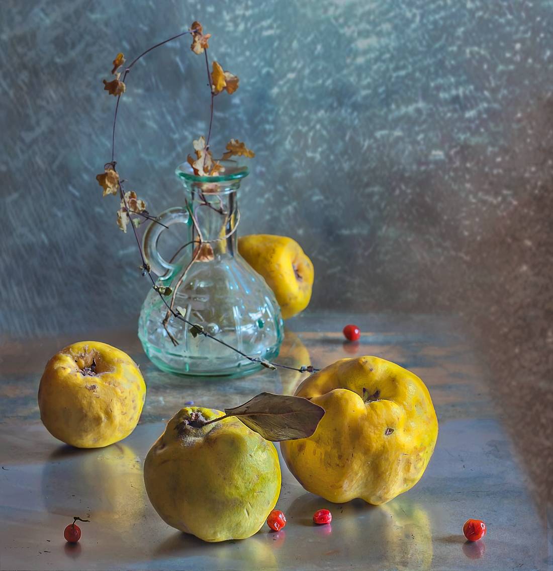 Winter-Schneesturm ... ...