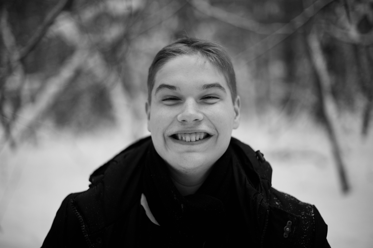 Am Morgen des ersten Januar.