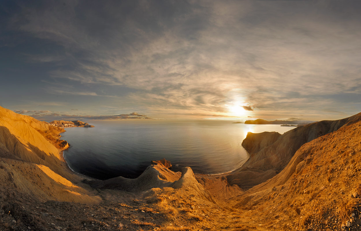 "... Wie schönen Abend in Russland ..."