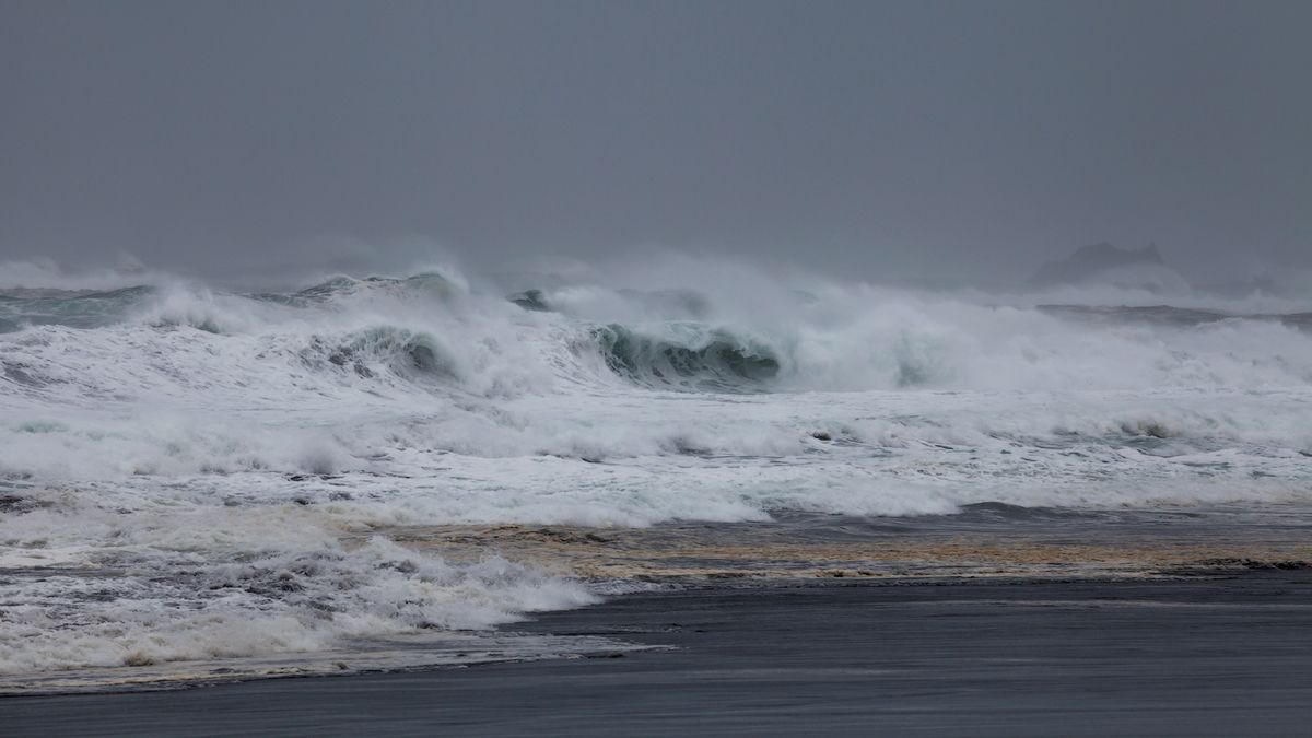 Es ist nicht beruhigen den Pazifik