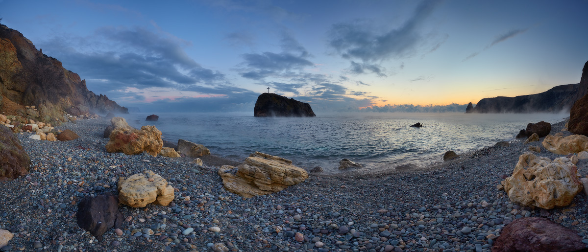 Frosty Abend auf Fiolent