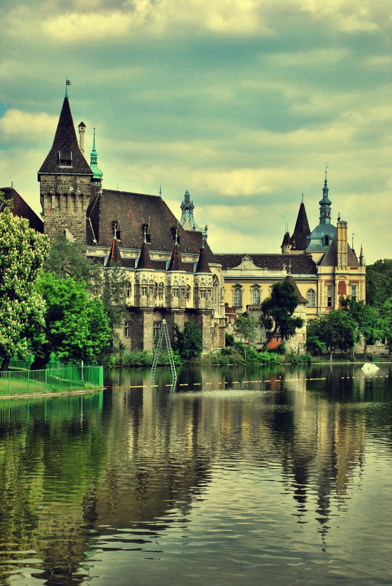 Burg Vajdahunyad in Budapest