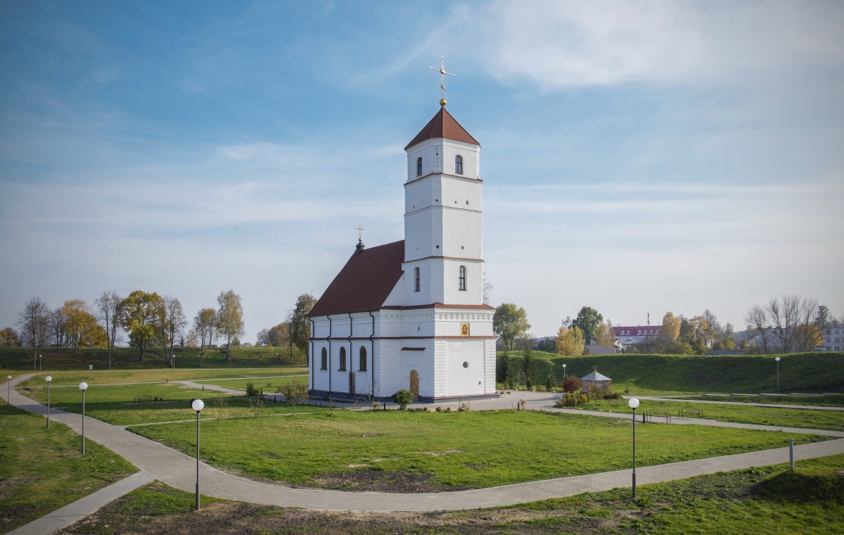 Alt Zaslavl: Verklärung-Kirche.