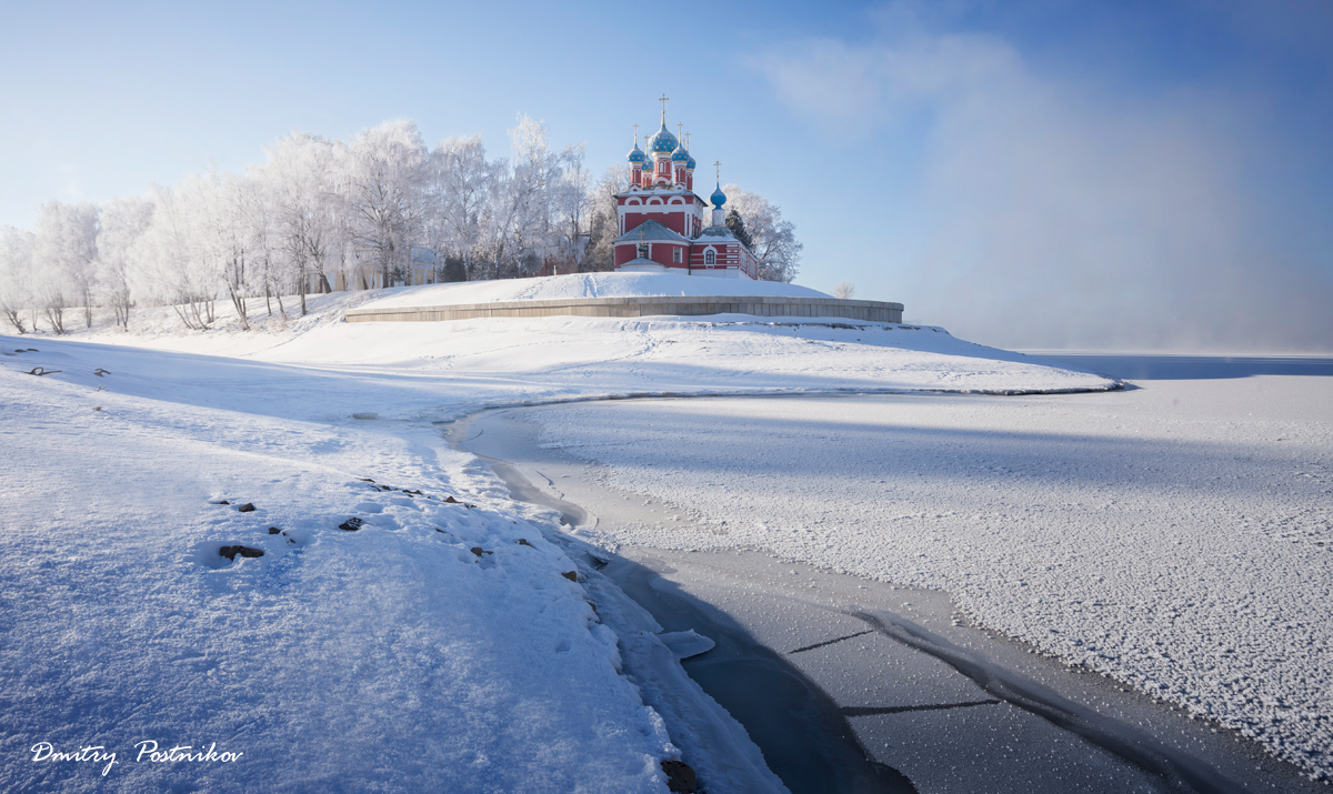 An der Temple Dmitry Uglich.Vid "im Blut".