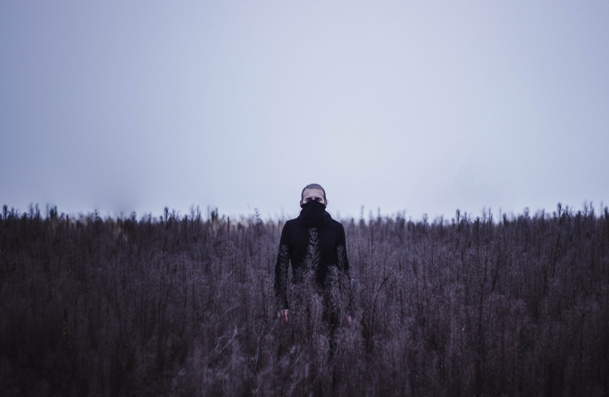 Ein Soldat auf dem Gebiet