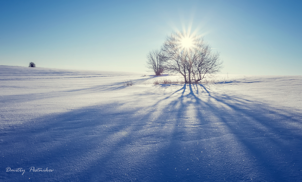 Das Spiel von Licht und Schatten.