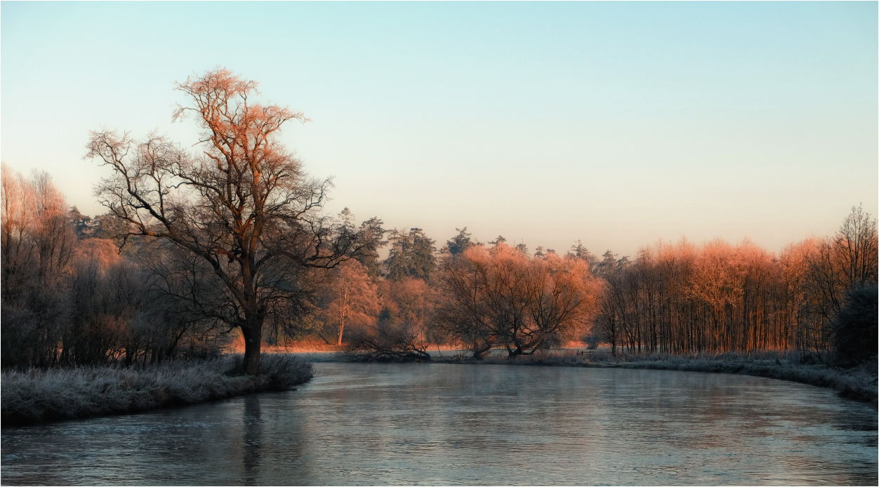 ... Auf der Kurve, in der Kälte ...
