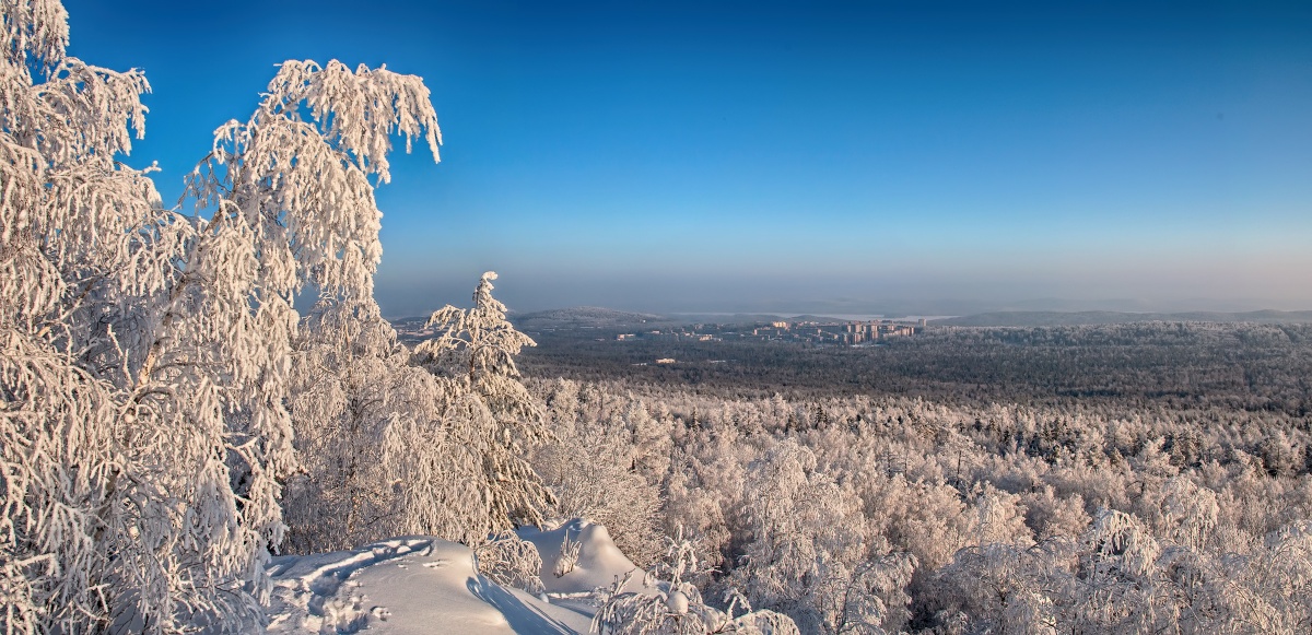 Panorama der Winter