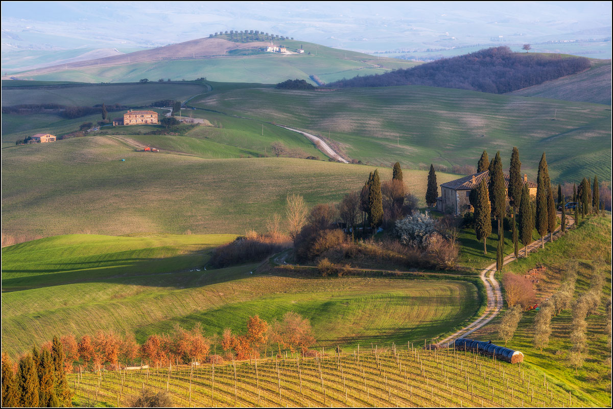 Märzabend in der Toskana