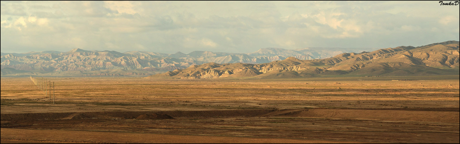 Karabilskoye Berge von Turkmenistan