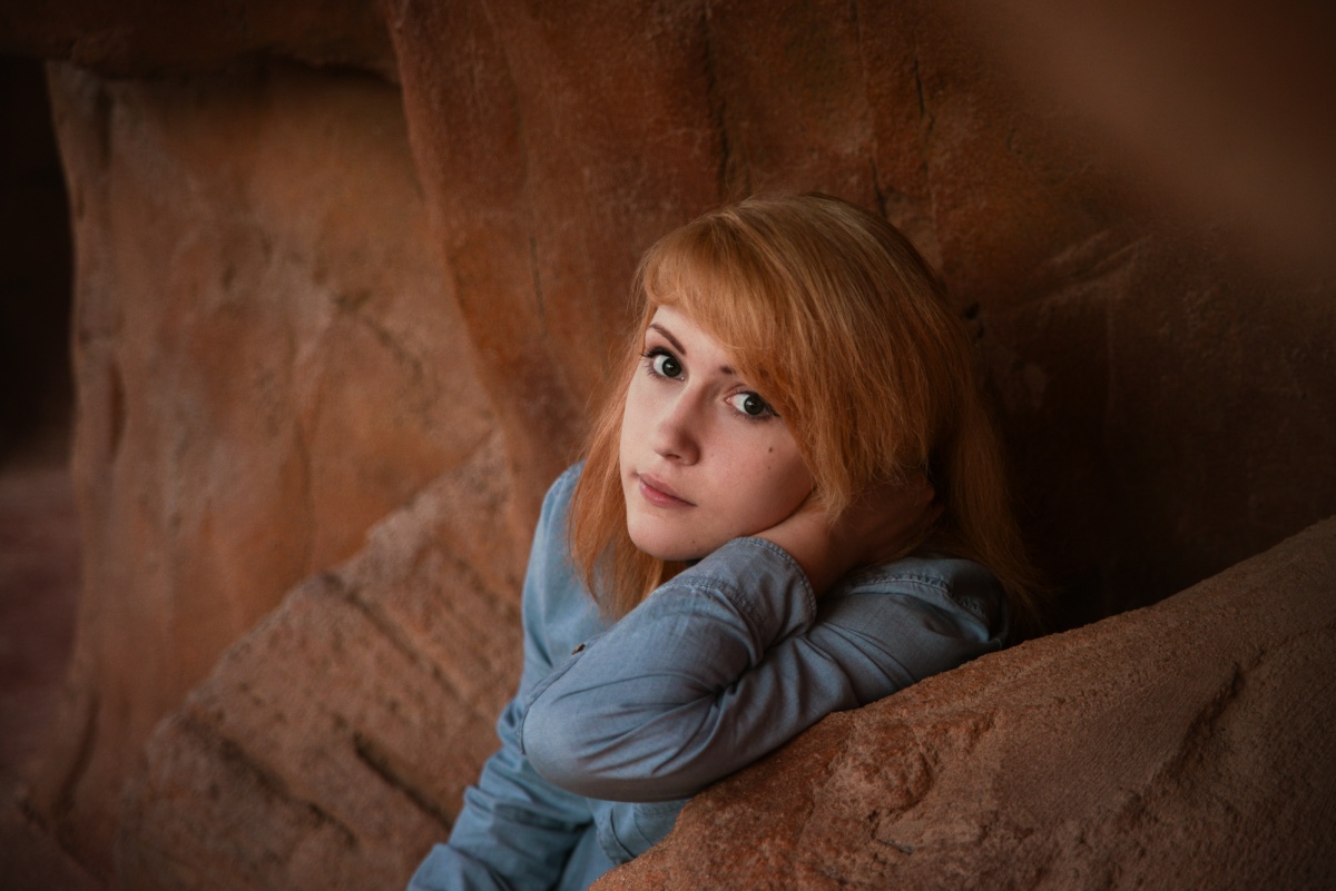 Und in den Augen - die ganze Seele.