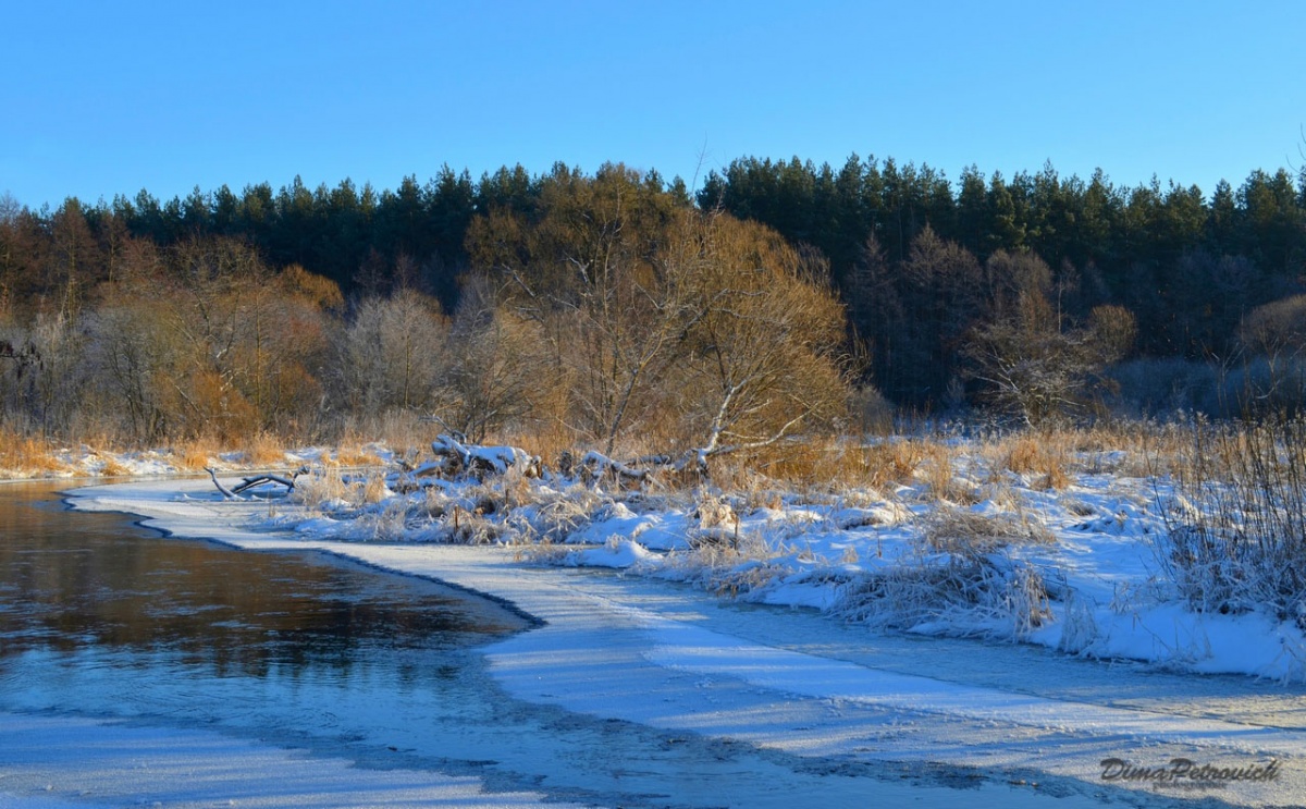 Ein schöner Tag dank Frost und Sonne