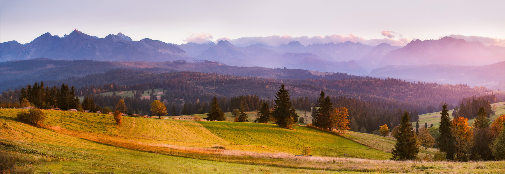 Abend in der Tatra