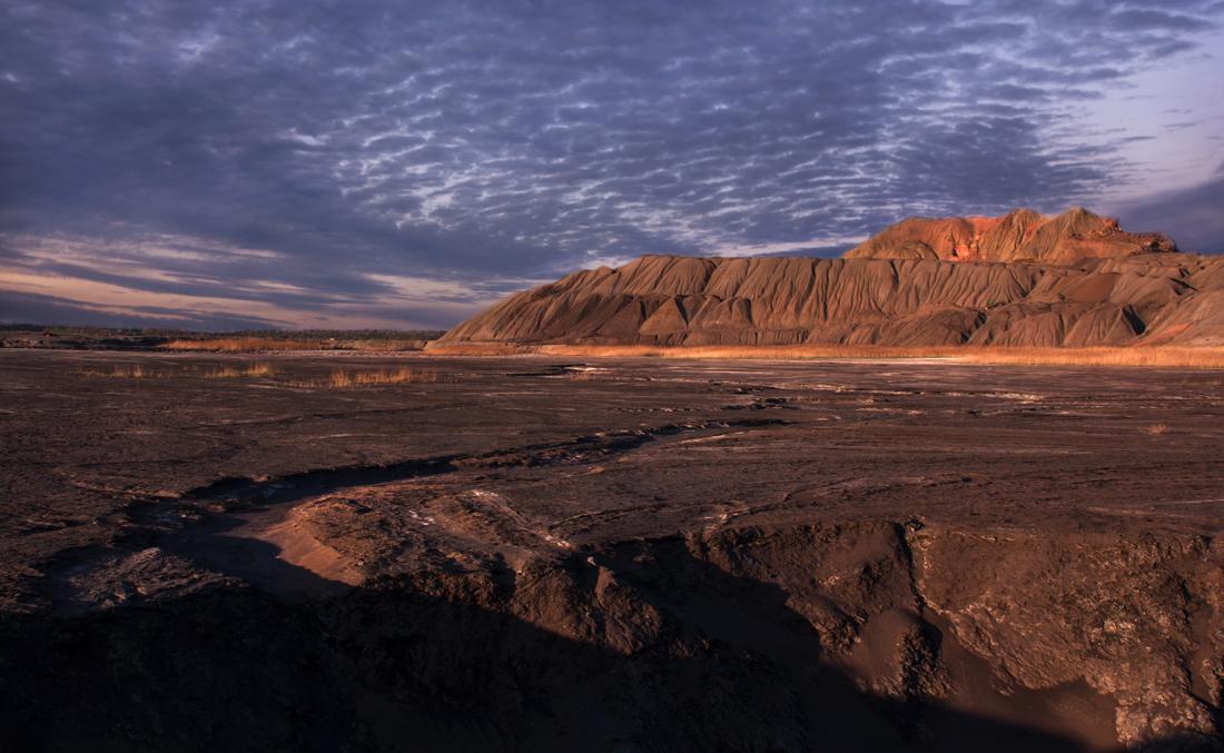 Mars-Sonnenuntergang