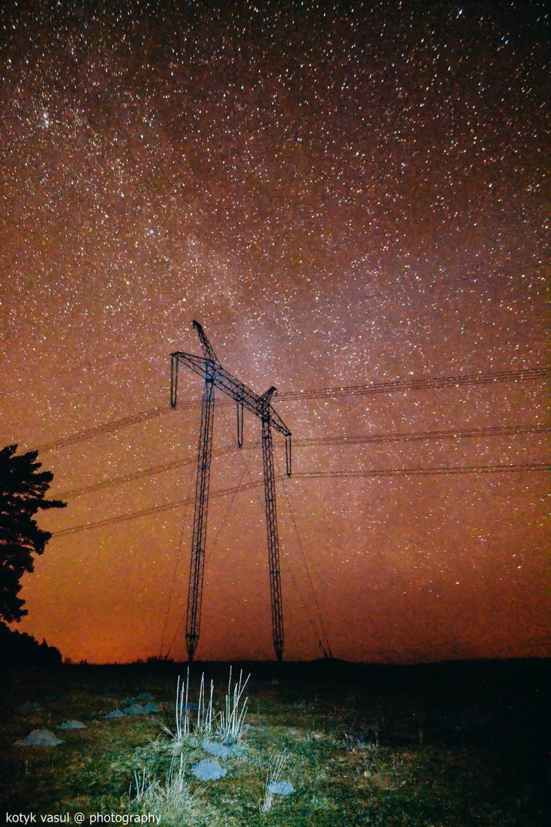 Nacht unter Hochspannung