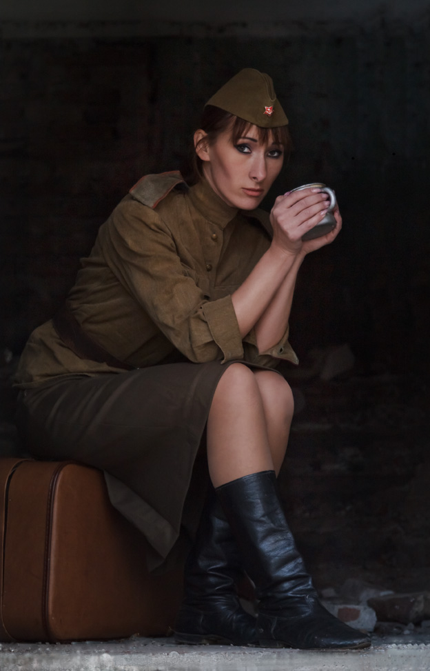 aus der Serie Die Morgengrauen ist tihii ...