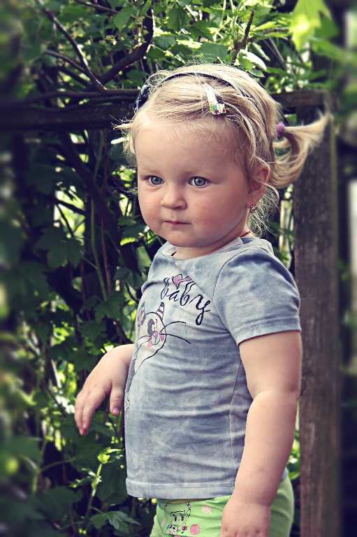 Ich riss Johannisbeeren