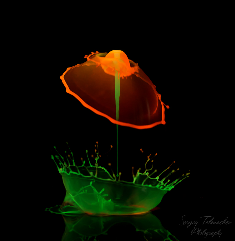 Drops im ultravioletten ...