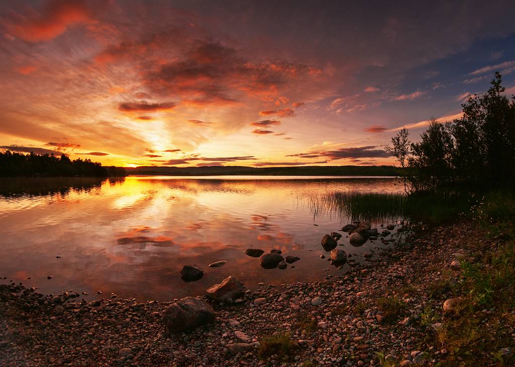 Nordsee Sonnenuntergänge