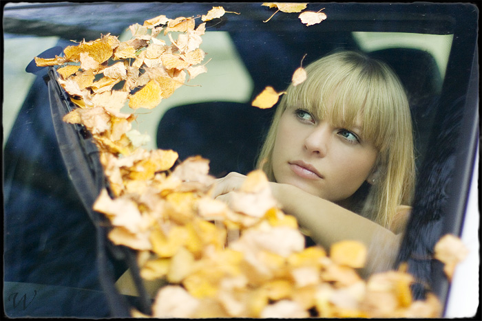Herbst-Stimmung Straße