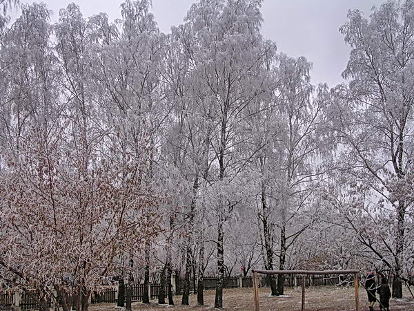 Winter hat einen kommen