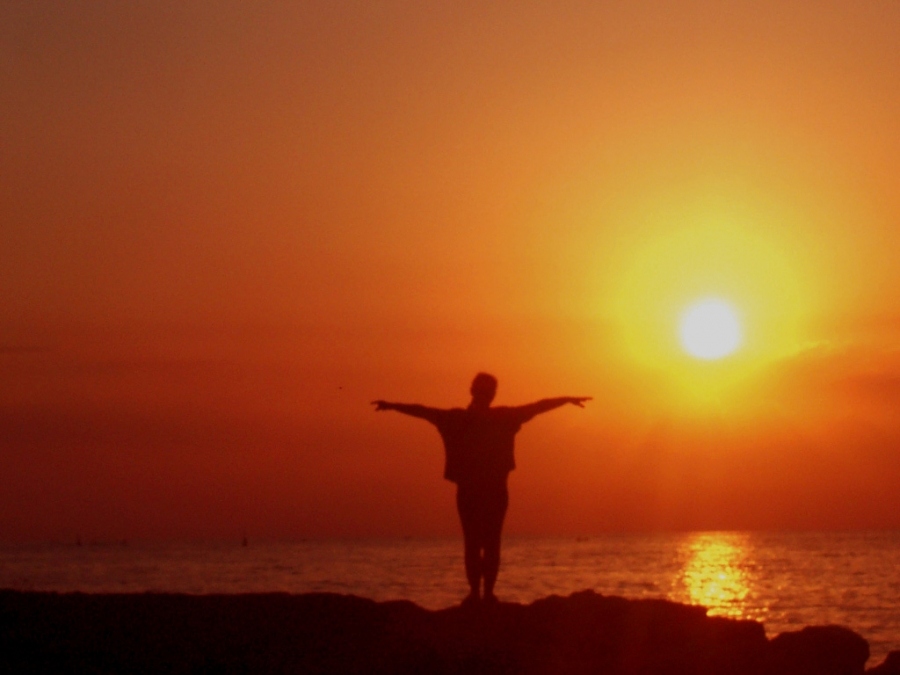 Sonnenuntergang auf der Chersones