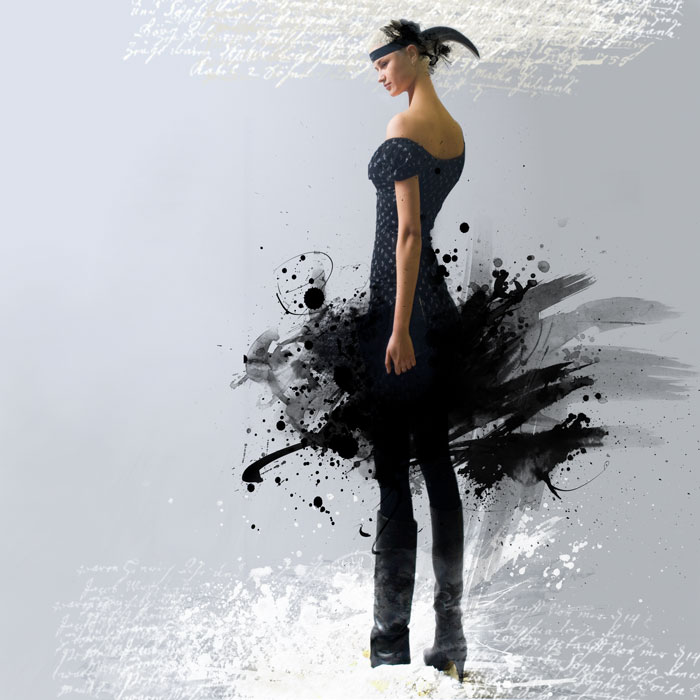 von leeren Vers und Prosa, schwarz