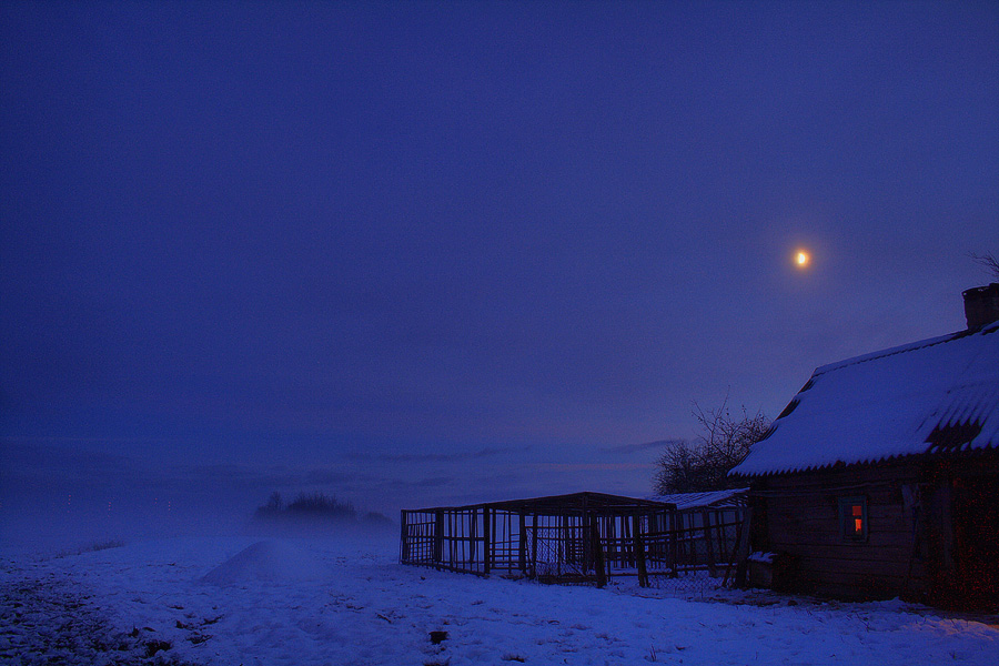 Der erste Schnee schmolz ...