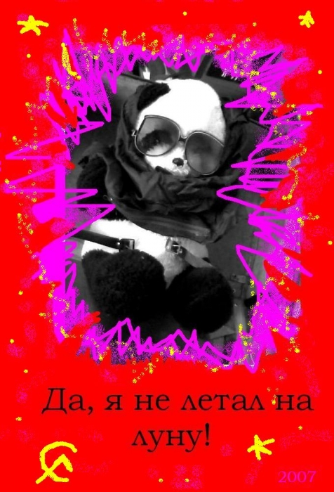 Ja, ich habe nicht auf den Mond fliegen!