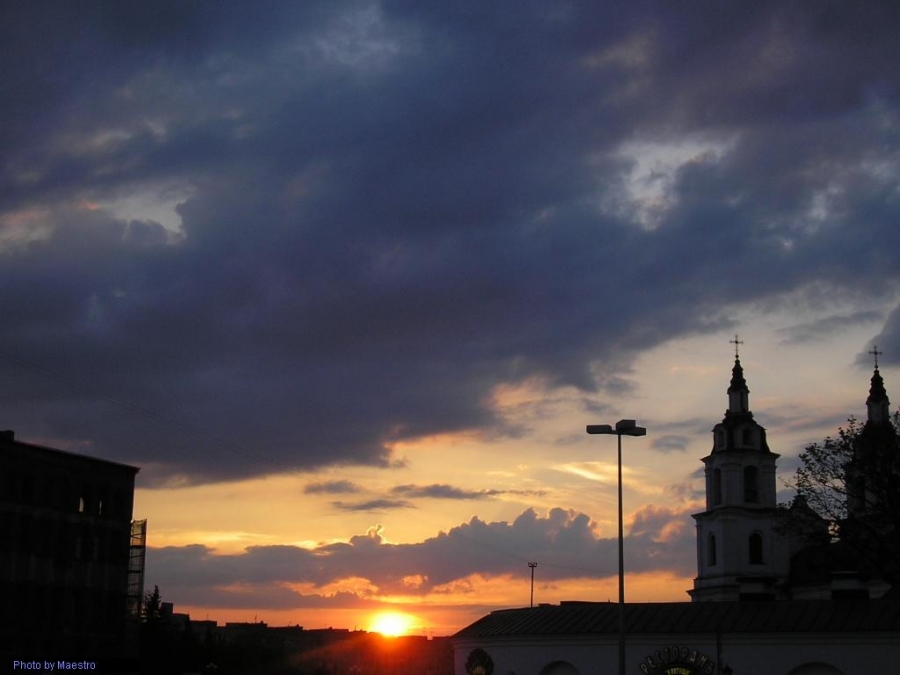 Minsk nach dem Sturm