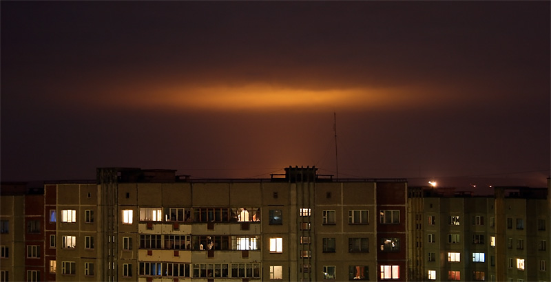 Blick aus dem Fenster