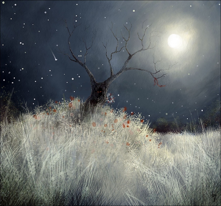 Golf ... Night ... Luna ...