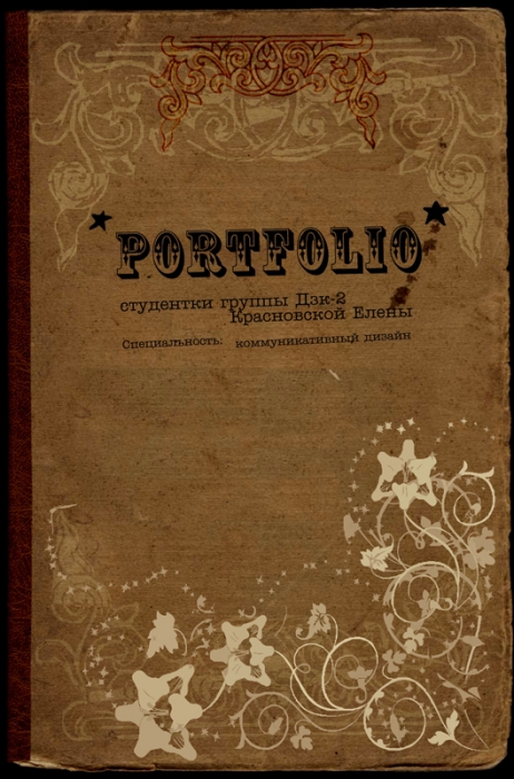 Cover für das Portfolio