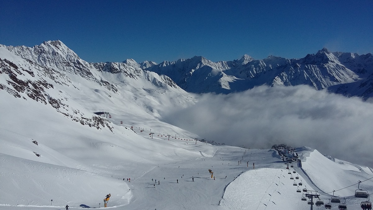 Leicht bewölkt ....