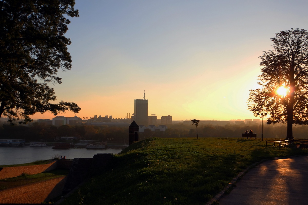 An einem Abend in Belgrad