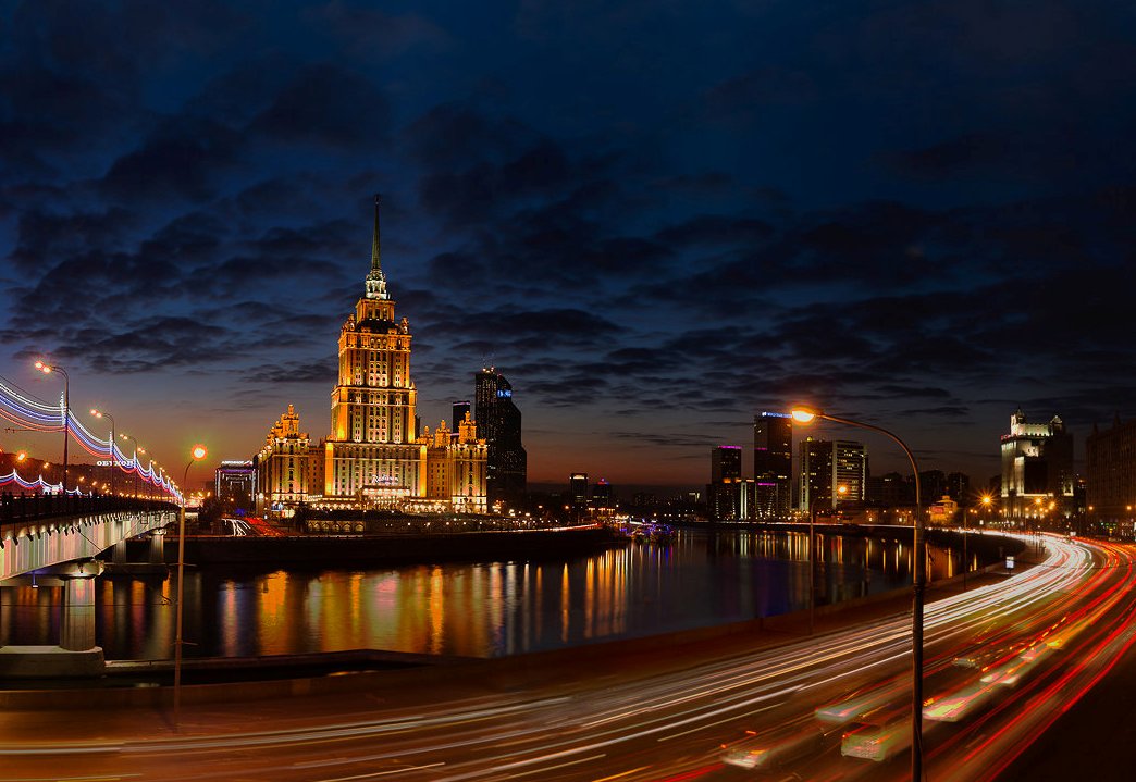 Die Stadt die niemals schläft.