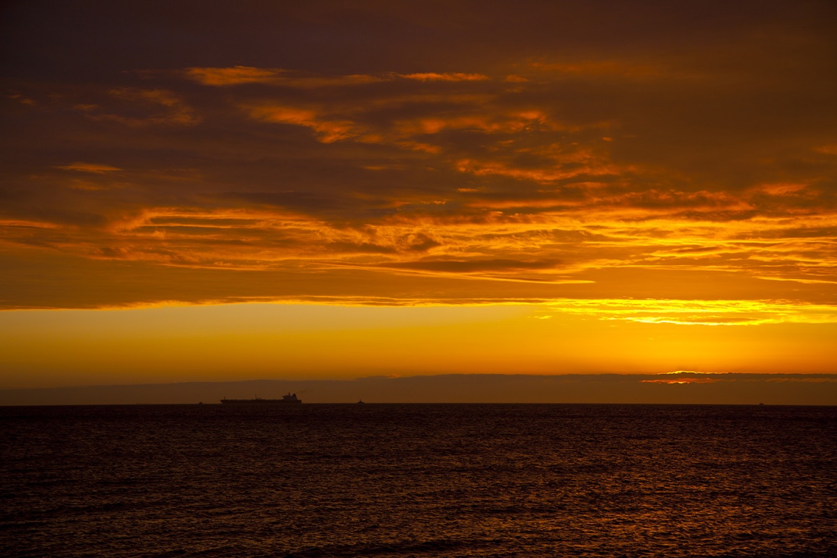 Sonnenuntergang am Meer