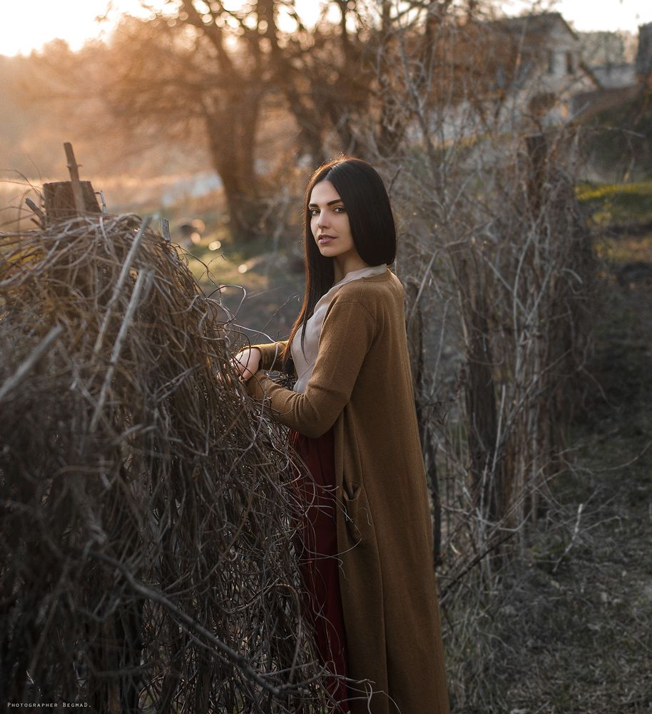 Warten auf den Sonnenuntergang