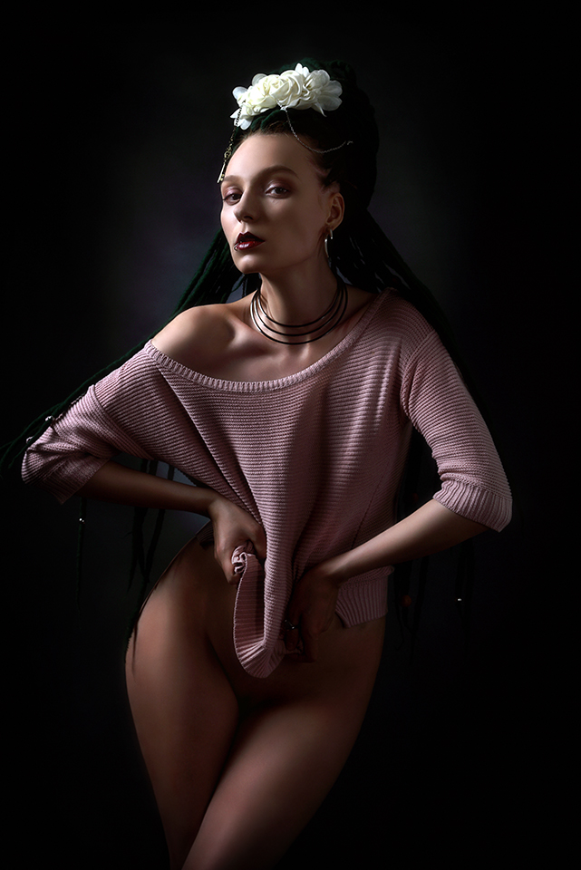 Nude mit Dreadlocks ... 3